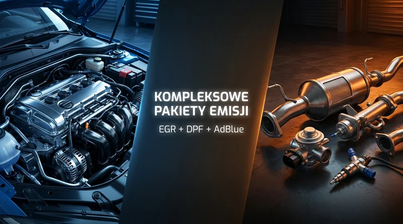 Pakiet emisji EGR DPF - kompleksowe rozwiązania dla diesli